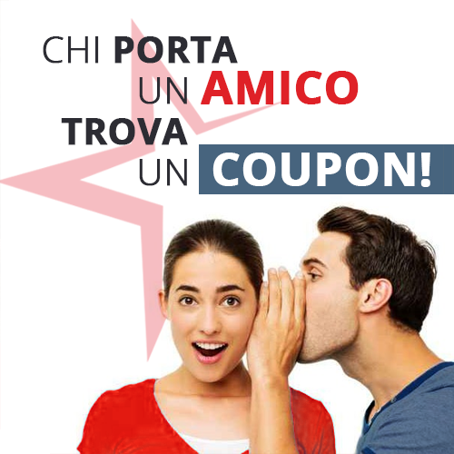 chi porta un amico trova un coupon